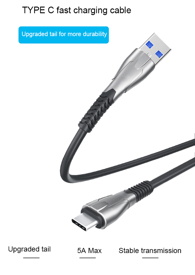 fast charging type C cable
