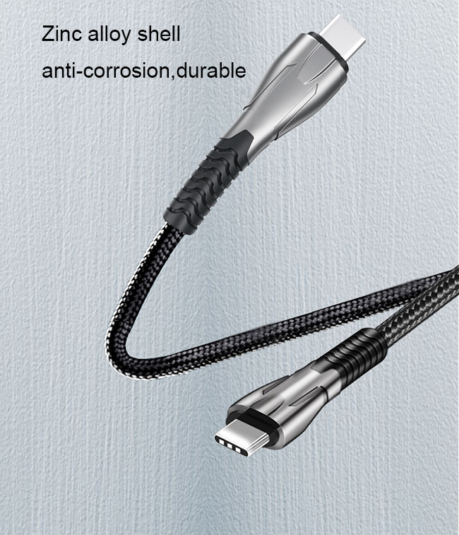 type C male to male adapter