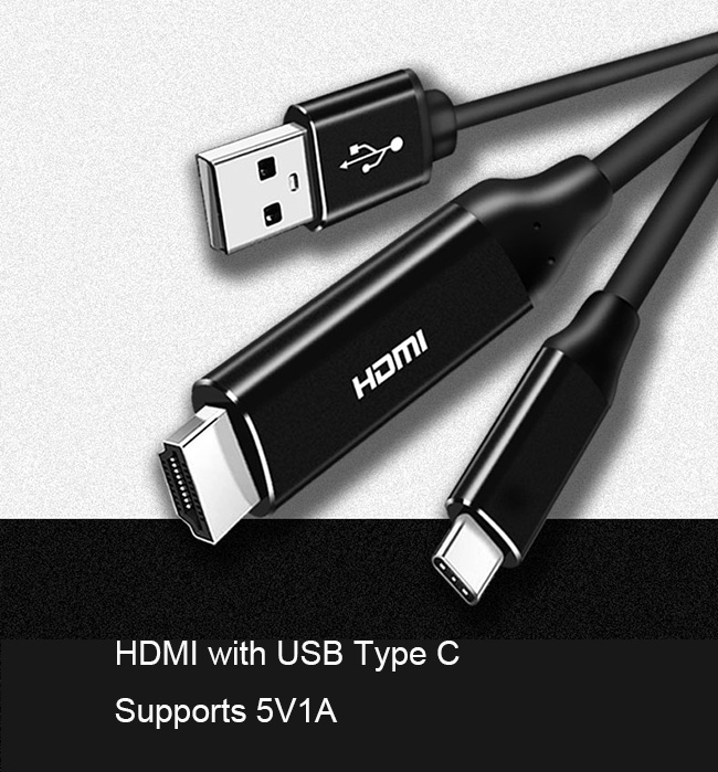 hdmi with type C connector