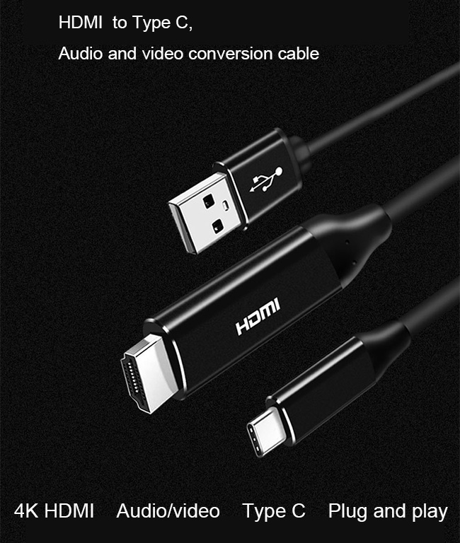 HDMI to type C