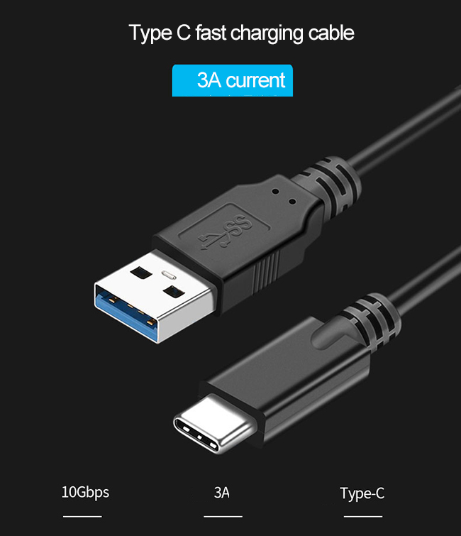 type C fast charging cable