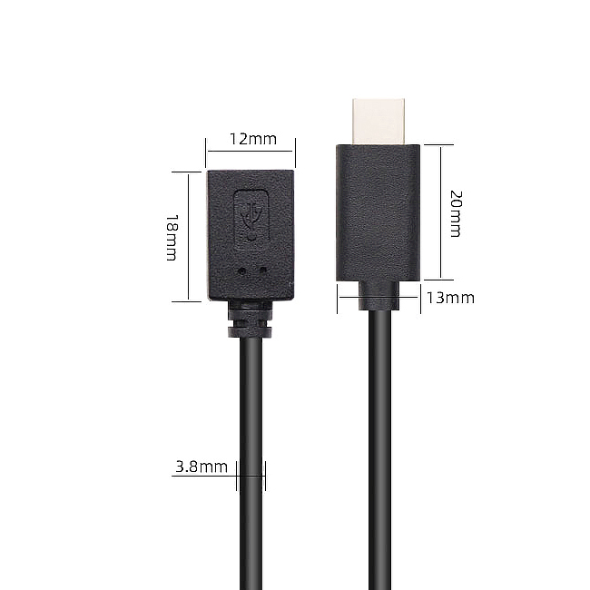 type C to mini usb
