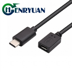 Data cable Type C male to mini USB female