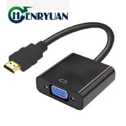 No driver required plug and play HDMI to VGA adapter