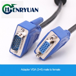 15pin cable adapter VGA male to female