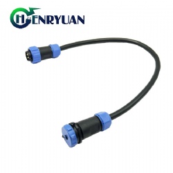 IP68 level 2.5mm2 20A high current cable with SP21 waterproof connectors