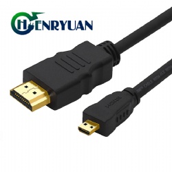 Digital camera data cable high-definition display adapter cable HDMI male to male micro HDMI